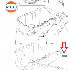 Commander joint carter d'huile moteur MOPAR (00KED) pas cher sur RLD Autos