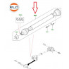 arbre transmission avant New Defender