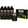 U-POL RAPTOR Kit 4 Bouteilles (noir)  BIS + RAPTOR Pistolet d'Application