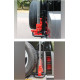 Support roue de secours avec support treuil New DEFENDER