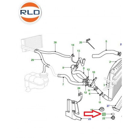 Britpart joint torique Discovery 1 et P38 (ERR4685)