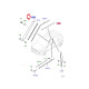 moulure montant pare brise gauche 5 portes