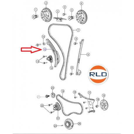 Mopar patin distribution (5048152AA)