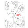 support d'ancrage arrière gauche F-Type,  XJ X351