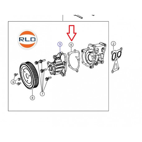 Mopar joint (68046028AA)