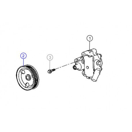 Mopar pompe sevodirec (05290845AB)