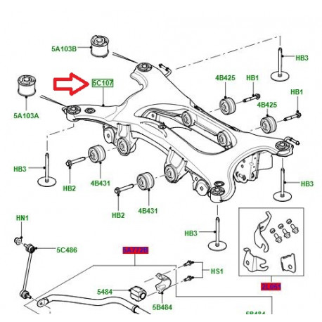 Land rover traverse (LR048466LR)