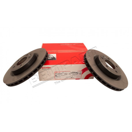 Brembo PAIRE DE DISQUES DE FREIN ARRIERE (LR161897)