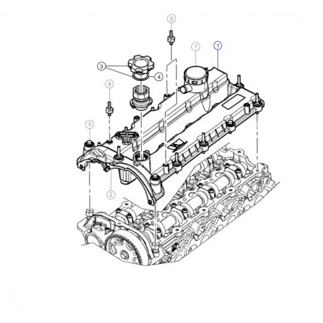 Allmakes 4x4 Joint cache culbuteur JK et KK (68329321)