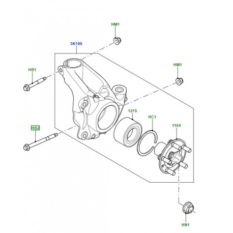 Britpart BOULON (LR024506GB)