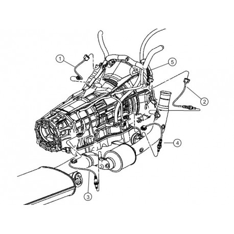 Mopar sonde lambda Commander XH et Grand Cherokee WH (56028998AB)