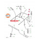 Barre connexion arceau capote