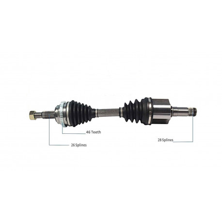 Allmakes 4x4 Cardan avant gauche (NCV12573)