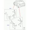 paire de bavettes arriere Range Sport