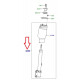 amortisseur avant droit climat chaud  Range L322