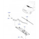 balai d'essuie-glace Discovery 5,  Range L405,  Sport