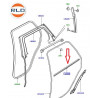 lecheur vitre arriere droit interieur