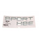 embleme plastique Range Sport