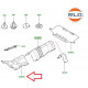 BOUCLIER THERMIQUE ECHAPPEMENT