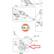 Land rover SUPPORT BOITE DE TRANSFERT (LR126450LR)
