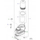 joint d'adaptateur de refroidisseur d'huile S-Type,  XF X250,  XJ6 X350