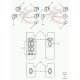 interrupteur cmmde gl. porte-sple Discovery 2 et Freelander 1