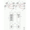 interrupteur cmmde gl. porte-sple Discovery 2 et Freelander 1