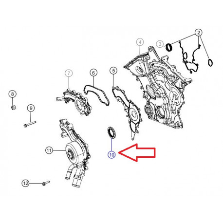 Mopar joint spy (68079589AA)