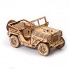Puzzle 3D jeep en bois