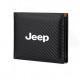 Portefeuille logo JEEP style fibre de carbone