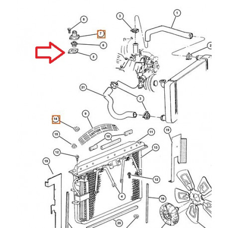 Mopar joint Grand Cherokee ZJ (53021051AB)