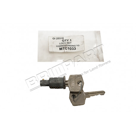 Britpart Barrillet de serrure et cle (MTC1033B)