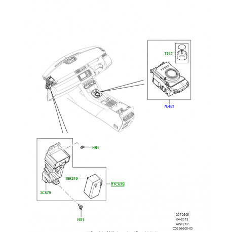 Britpart BATTERIE SUPPLÉMENTAIRE (LR024953GB)