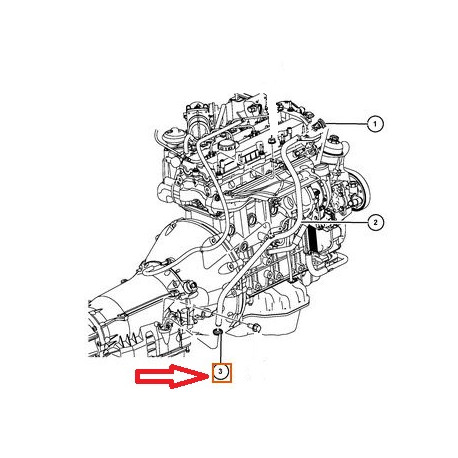 Mopar jt bva tuyau remplissage (04810021AB)