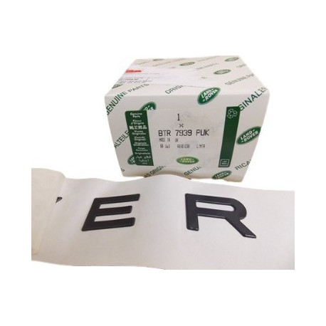 Land rover monogramme RANGE ROVER capot gris fonce (BTR7939PUK)