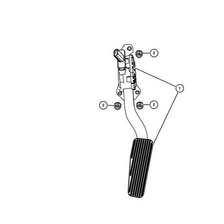 Mopar pedale accelerateur (05281225AD)