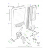 coulisse de glace de porte