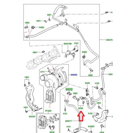 Britpart Joint cuivre (LR023098B)