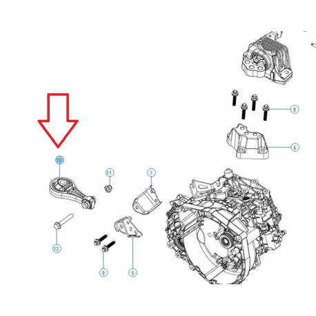 Mopar support Cherokee KL (68161410AE)