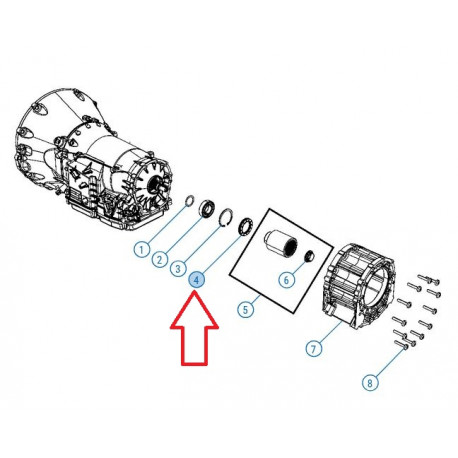 Mopar joint spy bva (52108428AB)