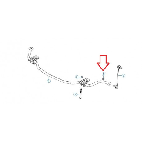 Mopar ecrou (6509401AApc)