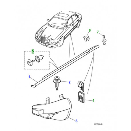 Jaguar pince triple (C2C8963020)