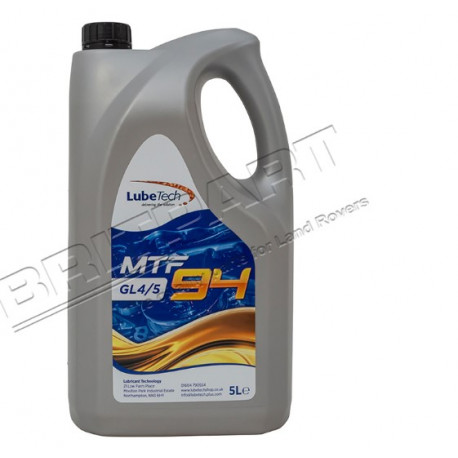 Lubetech bidon 5l huile boite mtf94 Defender 90, 110, 130, Discovery 1, 2, Freelander 1 (STC9157)