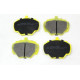 plaquettes frein ar s/s temoin special disque rainuré percé