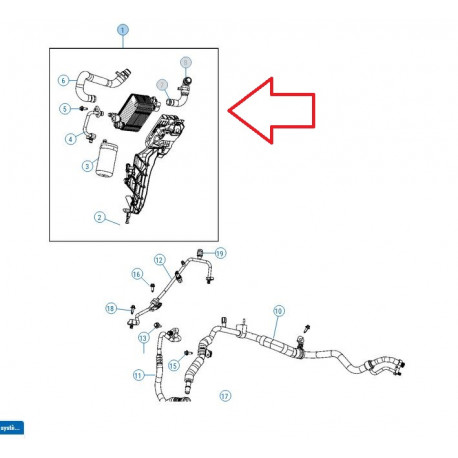 Mopar CONDENSATEUR (68423359ACPC)