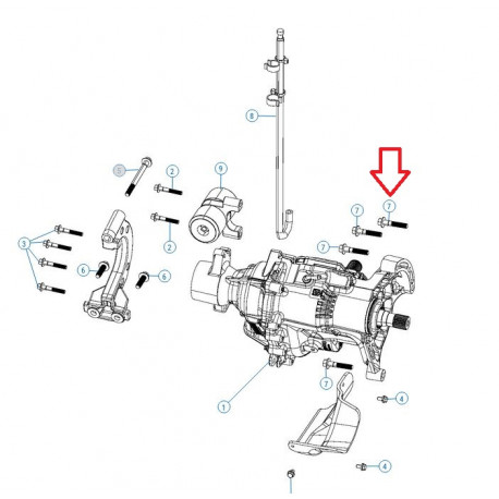 Mopar vis (6510832AA)