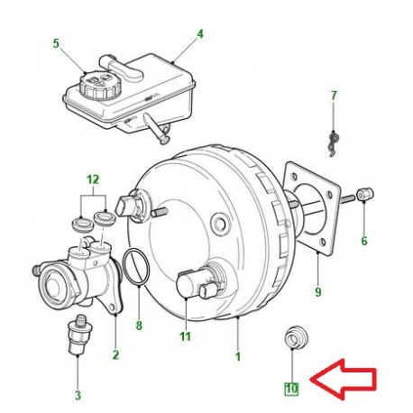 Jaguar bouchon d'obturation XJ6 X350,  X358,  XJ8 X308 (C2C16262)