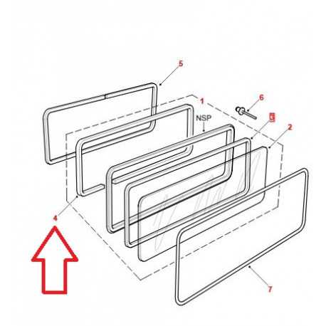 Land rover rondelle de joint Defender (CPT000030)