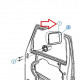 retroviseur gauche manuel Wrangler JK