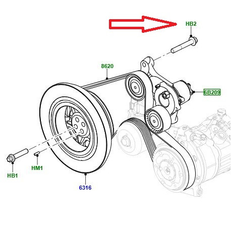 Land rover VIS (FC110136LR)